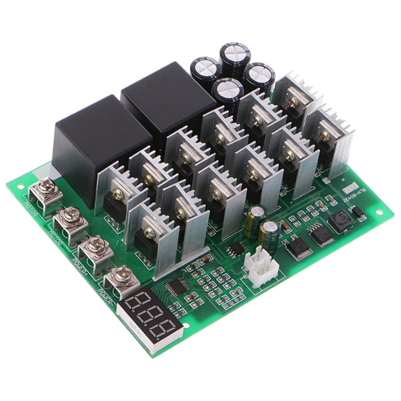 DC 10-55V 12V 24V 36V 48V 55V 100A Motor Speed Controller PWM HHO RC Reverse Control Switch detail image 3