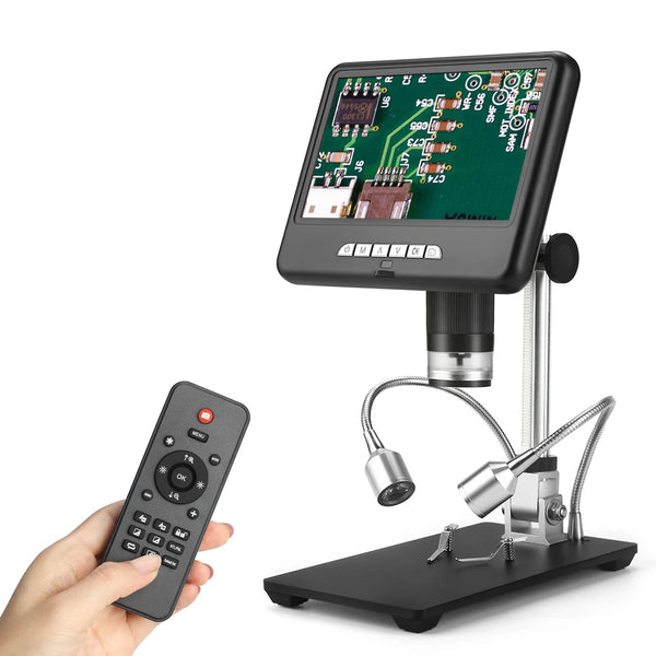 Andonstar AD207S HDMI Digital Microscope for PCB Soldering Long Object Distance for PCB/SMD detail image 2