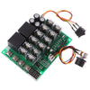 DC 10-55V 12V 24V 36V 48V 55V 100A Motor Speed Controller PWM HHO RC Reverse Control Switch with LED Disp product image