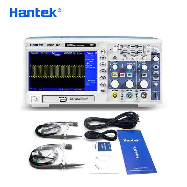 Hantek DSO5202P DSO5102P DSO5072P Digital Storage Oscilloscope 2-Channel 70MHz-200MHz detail image 7