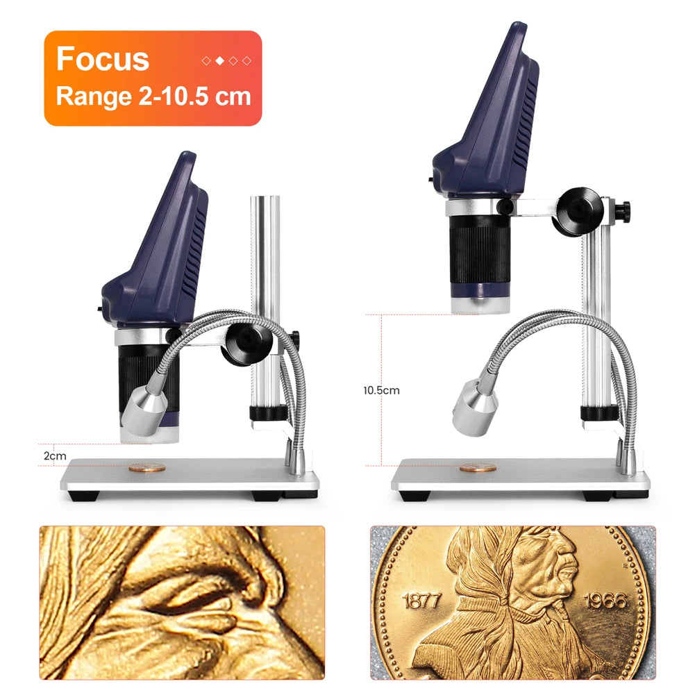 Andonstar AD106S USB Digital Microscope with Screen for Phone Repair Soldering Tool BGA SMT detail image 6