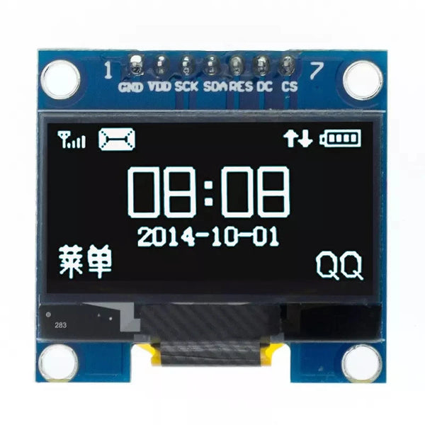 1.3" OLED Module 1.3 inch Display Module White/Blue 128X64SPI/IIC I2C Communicate Color 1.3 detail image 6