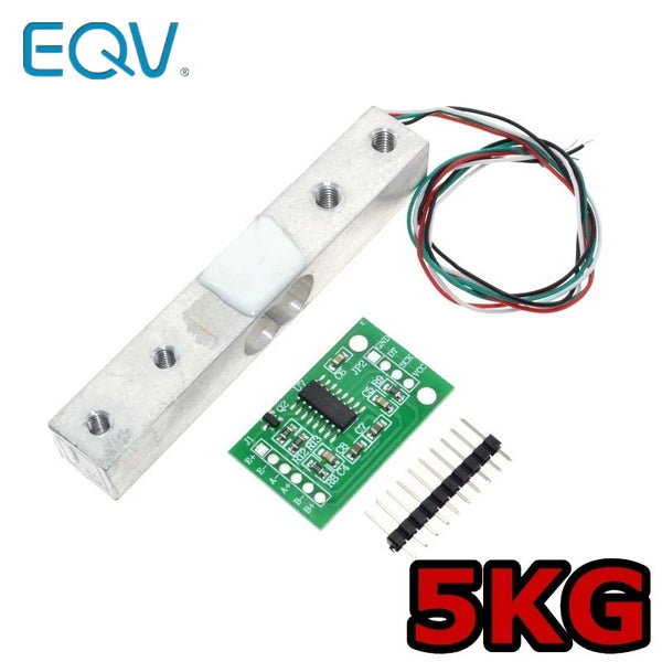 Digital Load Cell Weight Sensor 5KG Portable Electronic Kitchen Scale + HX711 Weighing Sensors Ad Module product image