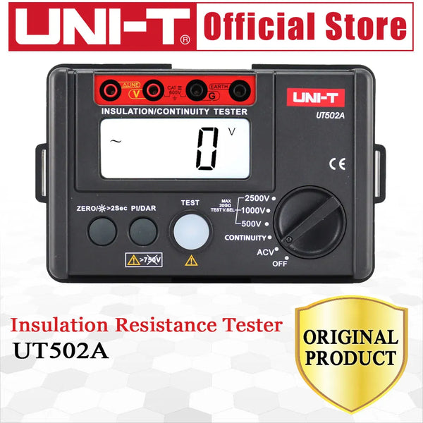 UNI-T UT502A 2500V Digital Insulation Resistance Meter Tester ohmmeter Highly Voltmeter detail image 5