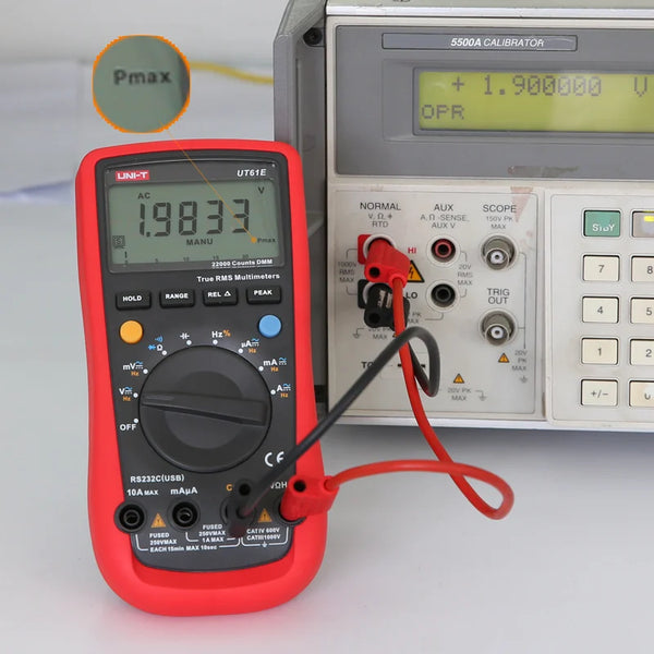 UNI-T UT61E Digital Multimeter Meter True RMS 1000V AC DC Multimeter Voltage Tester Relative detail image 2