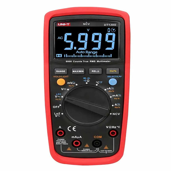 UNIT Multimeter Professional UT139S True RMS Digital Multimeters Temperature Probe LPF pass detail image 6