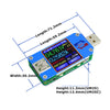 UM34/UM34C UM24/UM24C UM25/UM25C DC Voltmeter Ammeter Voltage Current Tester Voltage battery detail image 5