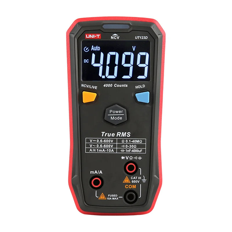 UNI-T UT123D True RMS Smart Digital Multimeter with protective digital display DIY detail image 3