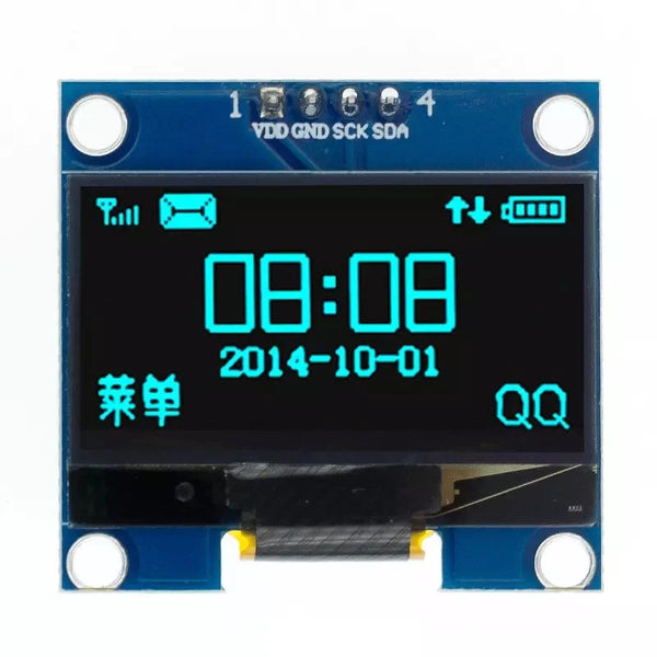 1.3" OLED Module 1.3 inch Display Module White/Blue 128X64SPI/IIC I2C Communicate Color 1.3 detail image 5