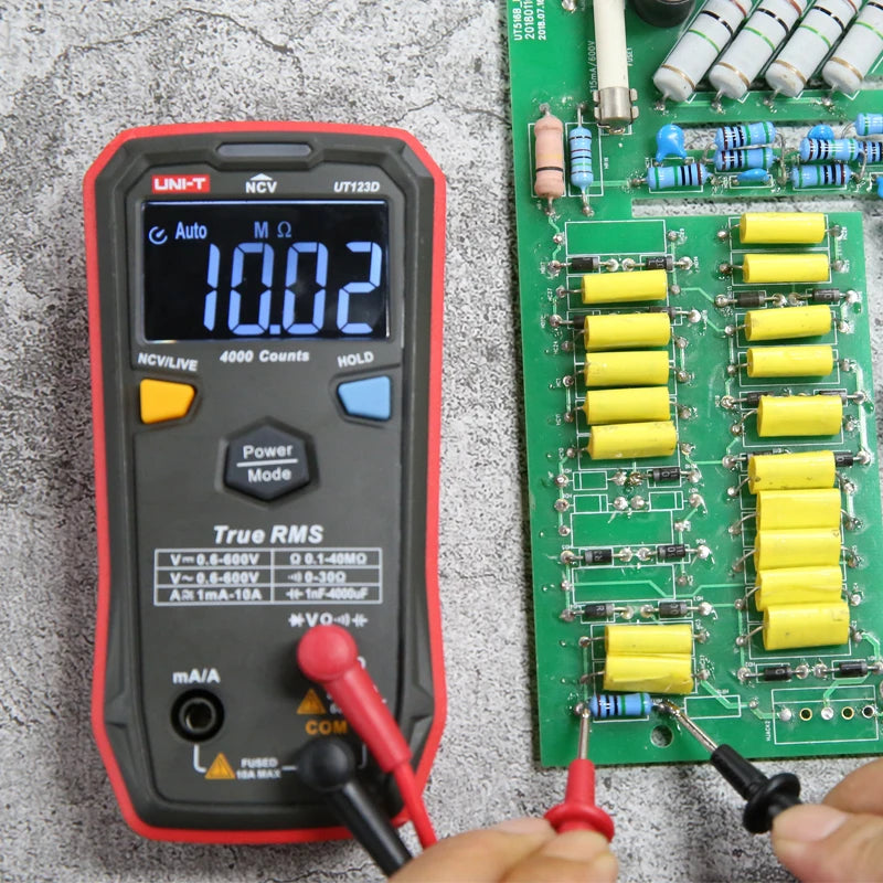 UNI-T UT123D True RMS Smart Digital Multimeter with protective digital display DIY detail image 2