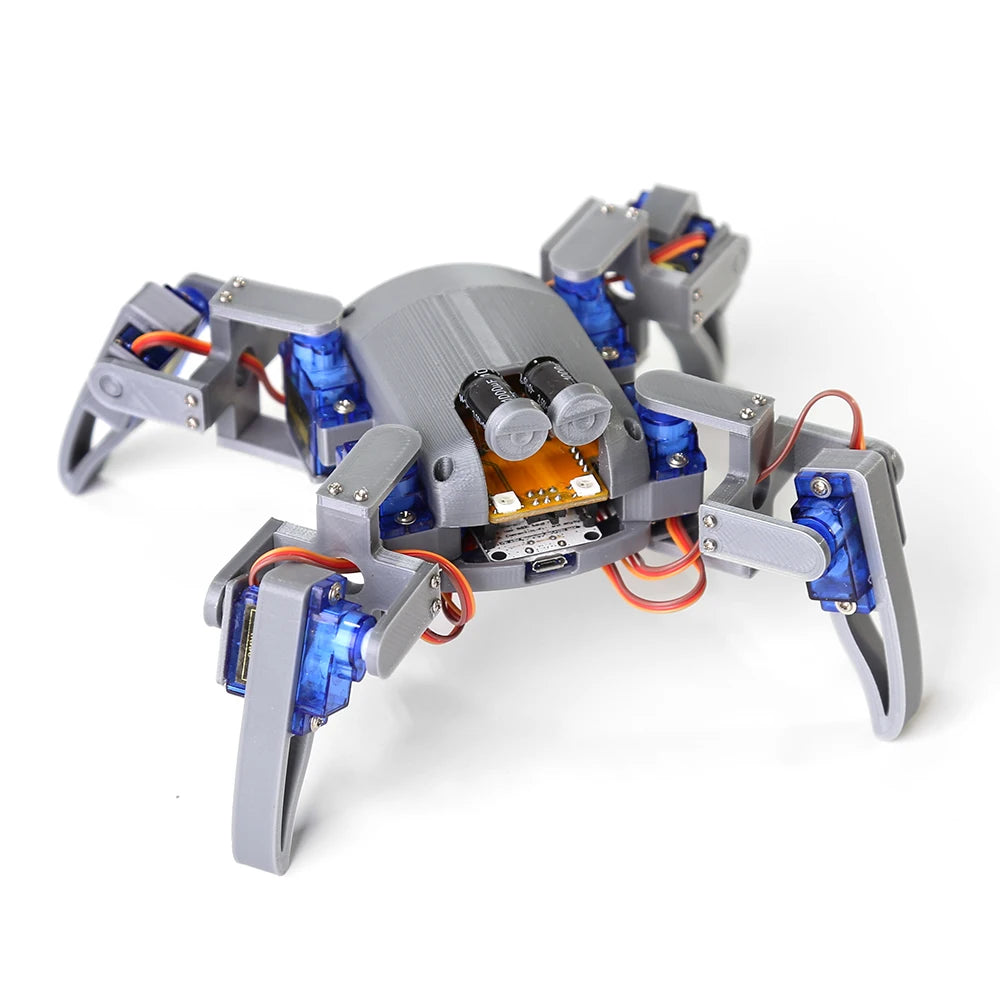 Quadruped Spider Robot Kit v2.0 ESP8266 3D printed Bionic robot DIY NodeMCU Programming detail image 2