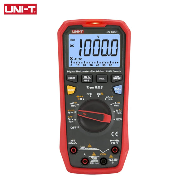 UNI-T UT161B UT161E UT161D Smart Digital Multimeter Profesional Tester True RMS CE Voltmeter detail image 9
