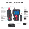 NOYAFA NF-8601W Network Cable Tester TDR Length Test Multipurpose Line Tracker With 8Pcs detail image 5