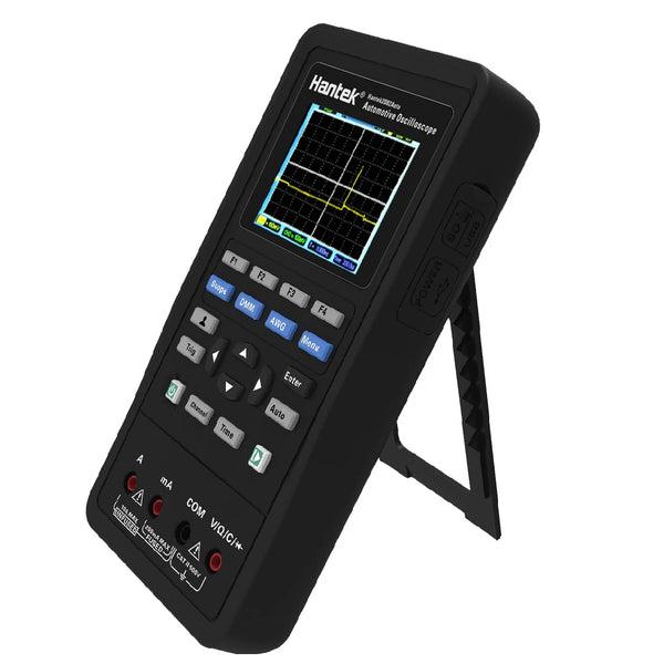 Hantek 2D82Auto Digital Car Handheld Oscilloscope 4 In 1 + Multimeter 80MHz Signal Source detail image 4