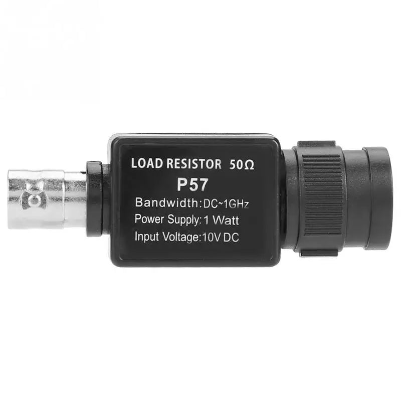 P57 Q9 Adapter Connector 50ohm BNC to BNC Female Connector 50KY Feed Through Terminator Device Load Resistor 50Ω DC~1GHz