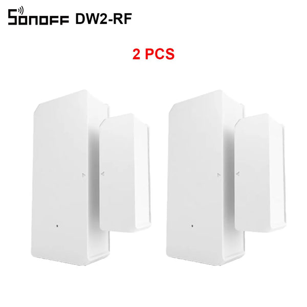 1-10 PCS Itead SONOFF DW2 RF Door Window Alarm Sensor Wireless Magnetic Door Detector Anti-Theft Alarm Smart Home Security