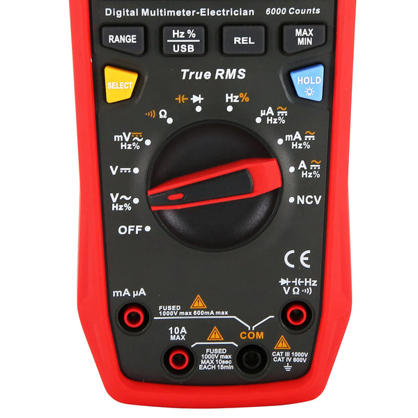UNI-T UT161B UT161E UT161D Smart Digital Multimeter Profesional Tester True RMS CE Voltmeter detail image 2