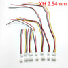 10Sets SH1.0 JST1.25 ZH1.5 PH2.0 XH2.54 Connector Female+Male 2/3/4/5/6/7/8/9/10P Plug With Cable 10/20/30cm