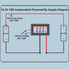 High Quality DC 100V 10A Voltmeter Ammeter Blue + Red LED Amp Dual Digital Volt Meter Gauge