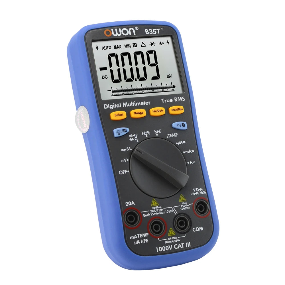OWON B35T+ True RMS Digital Multimeter BLE 3in1 Datalogger+Multimeter+Temperature detail image 4