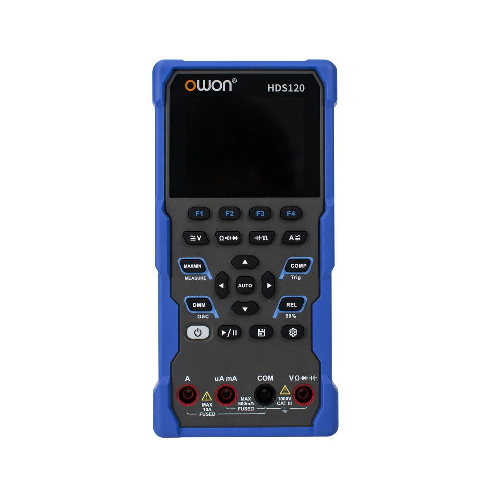 OWON HDS120 Oscilloscope Multimeter,4 1/2 Digit True RMS Multimeter,1MHz Digital Oscilloscope,AC DC Voltm product image