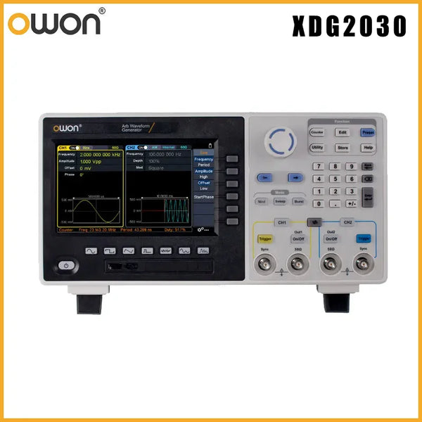 OWON XDG2030 Arbitrary Waveform Generator 30mhz Frequency Output 14 Bit Vertical Resolution 150 Built-In product image