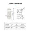 For Elegoo Neptune 4 Max/4 Plus Brass Copper Plated Hardened Steel Nozzle Upgraded Nozzle High Speed Nozzles Hotend Kit