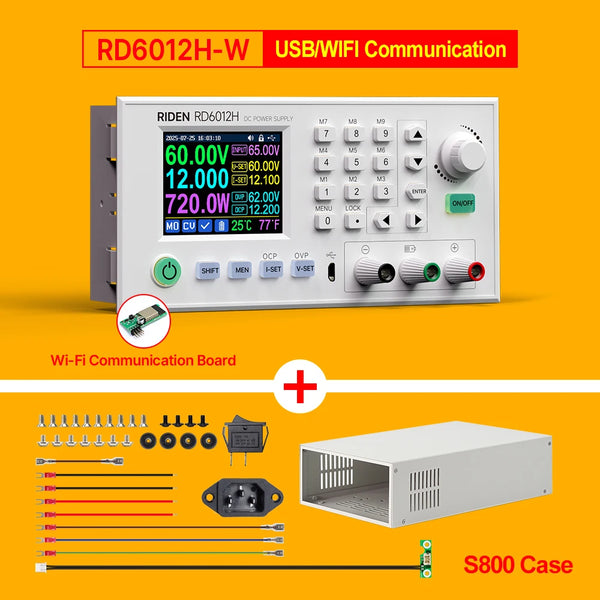 RD Riden RD6012H RD6012H-W 60V 12A DC to DC Buck Boost Module Device detail image 10