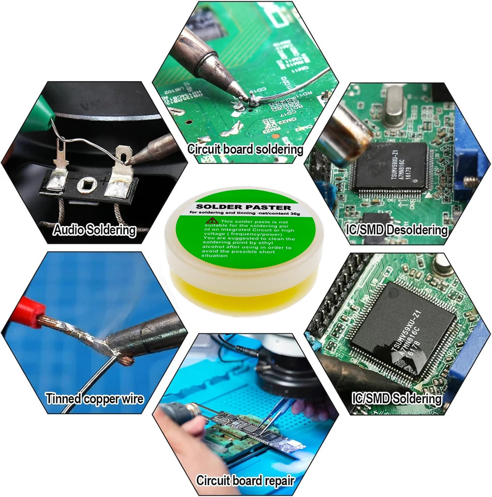 New Solder Flux for Soldering Rosin Soldering Flux Paste for Lead-Free Electronics Soldering and Soldering DIY