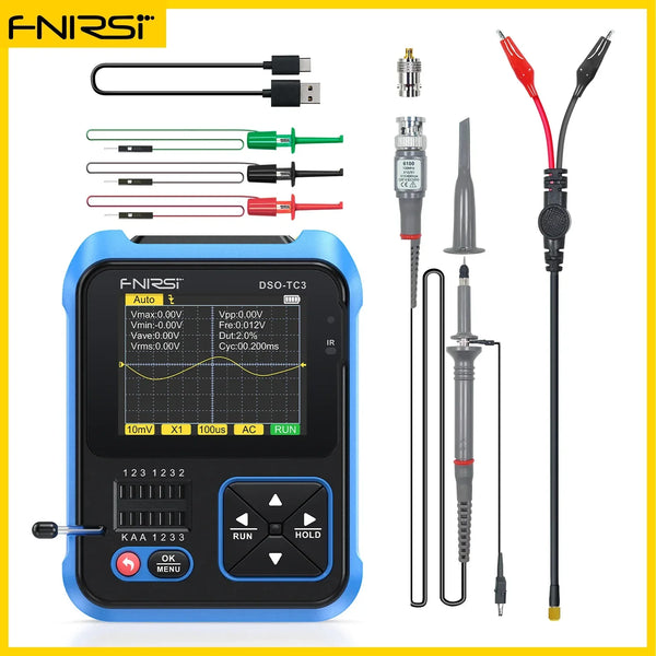 FNIRSI DSO-TC3 Digital Oscilloscope Mini Transistor Tester detail image 8
