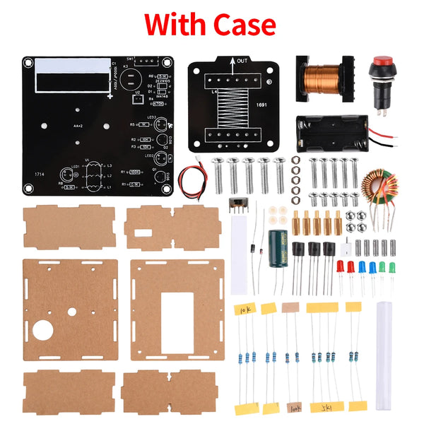 DIY High-Voltage Electromagnetic Cannon Electronic Kit DC3V Enhanced Edition Circuit Board detail image 8