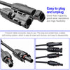 1pair 4Y Solar Style Y Branch Adapter Connectors 1 to 4 Male and Female Panel Cable Photovoltaic Connector Adapter Dropshipping