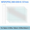 NFEP Film 10.1 inch 280x200x0.127mm PFA Film For ELEGOO Saturn 2 Saturn 3 Ultra Saturn 4 Ultra 3D Printer Parts LCD Accessories