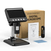 50-1000X Digital Microscope 4.3 Inch IPS 2MP HD Lens 8LED Adjust Light 2000mAh Electronic detail image 7