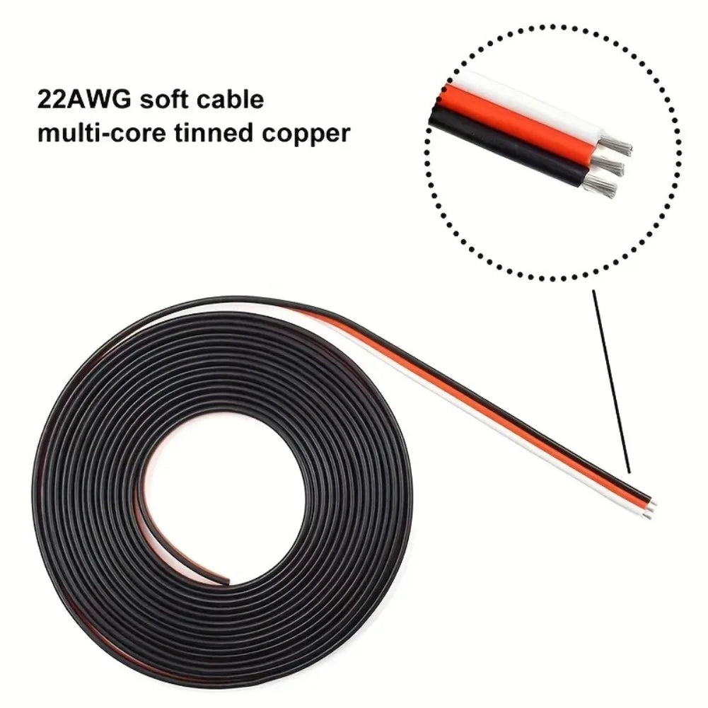 140/400pcs Connector Female Male 2/3 Pin Kit for JR JST SYP Futaba Male Female Jumper Cable Plug for RC Robot Airplane Car Servo