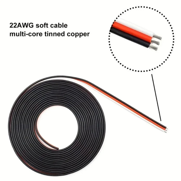 140/400pcs Connector Female Male 2/3 Pin Kit for JR JST SYP Futaba Male Female Jumper Cable Plug for RC Robot Airplane Car Servo