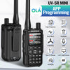 BAOFENG MINI 5 Walkie Talkie Multi Band Bluetooth Programming Dual PTT 2200mAh Copy Frequency New Upgrade UV 5R Mini Ham Radio
