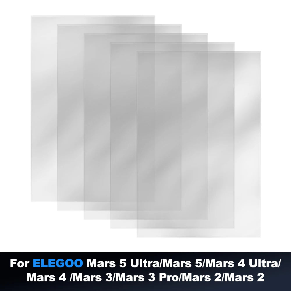 FEP Film for ELEGOO Mars 5 Ultra/Mars 5/Mars 4 Ultra/Mars 4 /Mars 3/Mars 3 Pro/Mars 2/Mars 2 Pro 3D Printers
