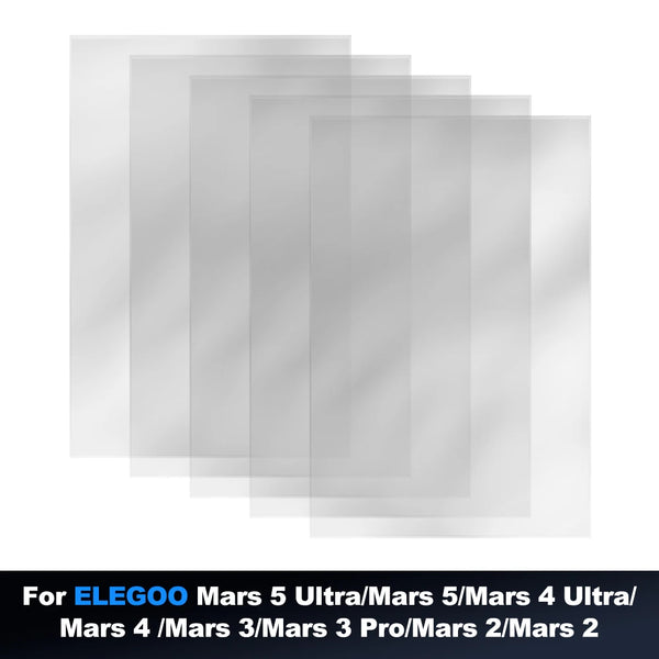 FEP Film for ELEGOO Mars 5 Ultra/Mars 5/Mars 4 Ultra/Mars 4 /Mars 3/Mars 3 Pro/Mars 2/Mars 2 Pro 3D Printers