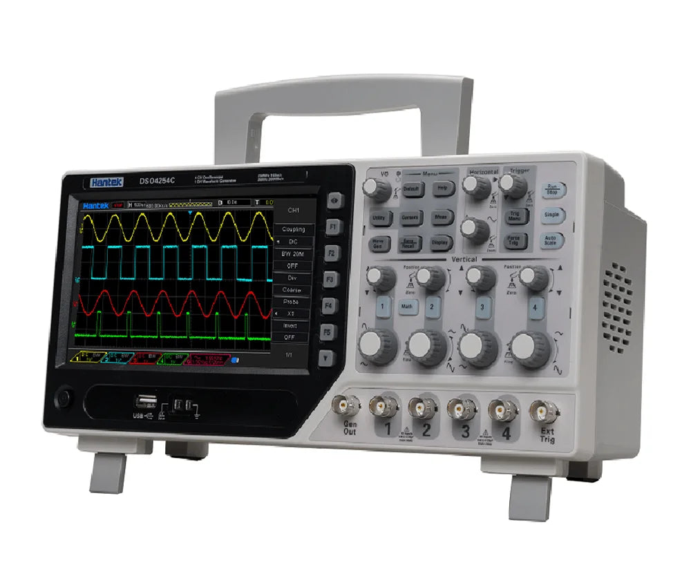 Hantek DSO4254C 4-channel 250MHz Oscilloscope+Arbitrary/Function Signal Generator+External detail image 7
