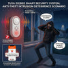 Tuya Zigbee Smart Siren Alarm 110dB Speaker Vibration Siren/ Sound Light Siren Sensor for Home Security work with Smart Life Z2M