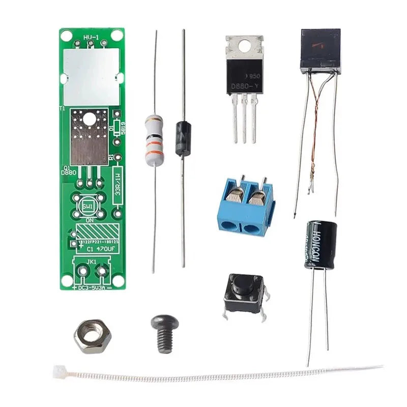 HV-1 High Voltage Igniter DIY Kit Arc Ignition Parts DIY Kit Arc Generator Arc Cigarette detail image 7