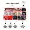 140/400pcs Connector Female Male 2/3 Pin Kit for JR JST SYP Futaba Male Female Jumper Cable Plug for RC Robot Airplane Car Servo