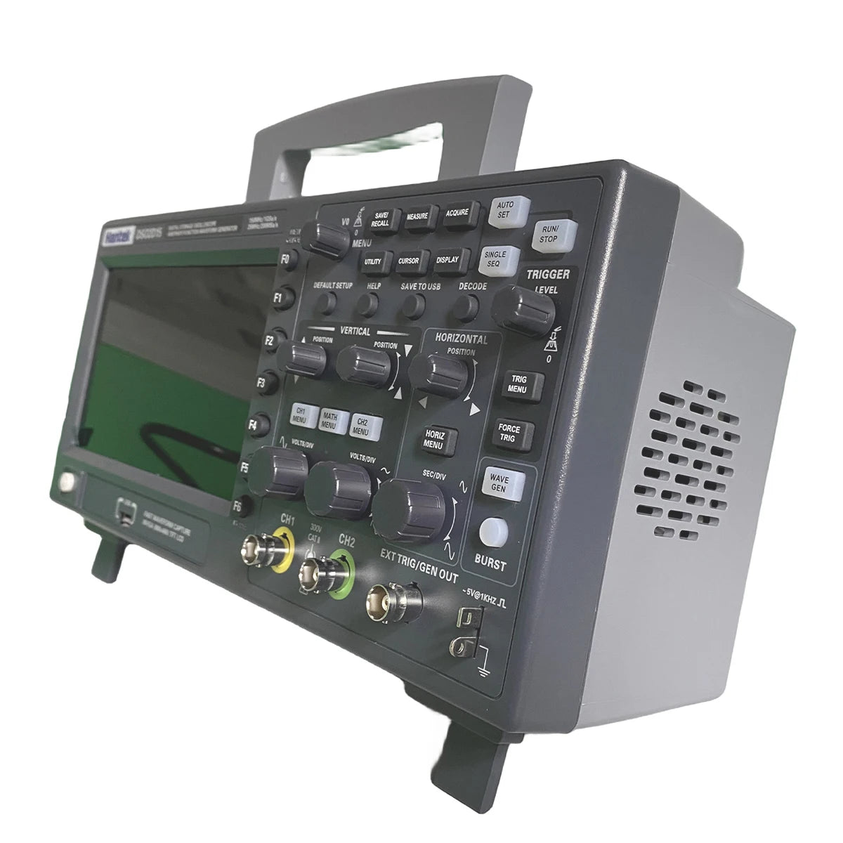 Hantek DSO2D15 Digital Oscilloscope DSO2C10 2D10 2 Channels 150MHz Oscilosc pio 25MHz Signal detail image 4