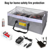 9IMOD Lipo Guard Safety Bag Fireproof Explosion-Proof Portable Lipo Safety Bag 640*250*250mm for RC FPV Racing Drone Car Battery
