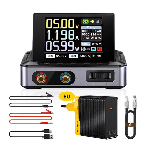 FNIRSI DPS-150 Laboratory DC Power Supply, CNC Adjustable 30V 5A Digital Display Micro detail image 8