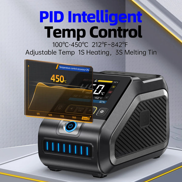 FNIRSI DWS-200 Power Repaid Heating Soldering Iron Staion detail image 2