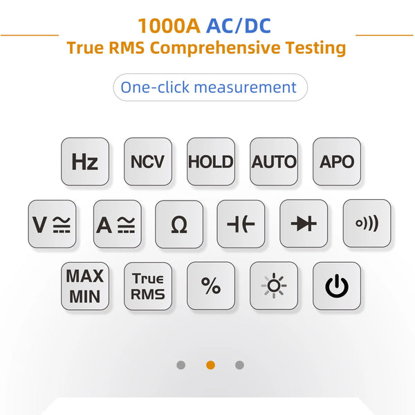 Owon CMS101 3 in 1 1000A AC/DC Clamp Meter+ Oscilloscope Bluetooth Recorder Function 18650 detail image 7