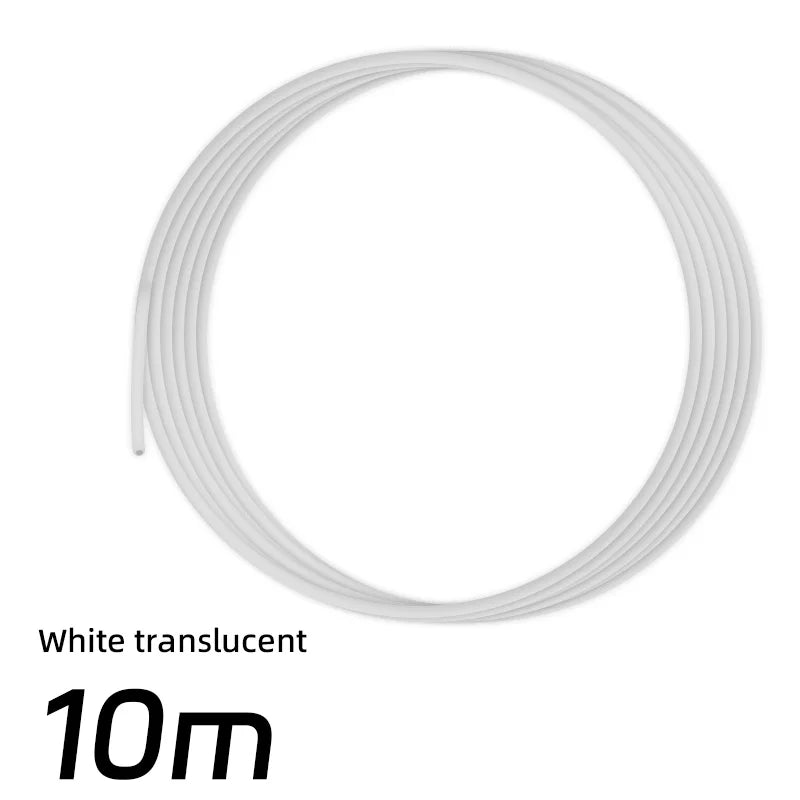 Mellow Star Shaped Japanese Materials PTFE Tube 4mm OD Teflonto Ultra-Smooth Flow DIY 3D Printer For Bambu Lab AMS  Creality