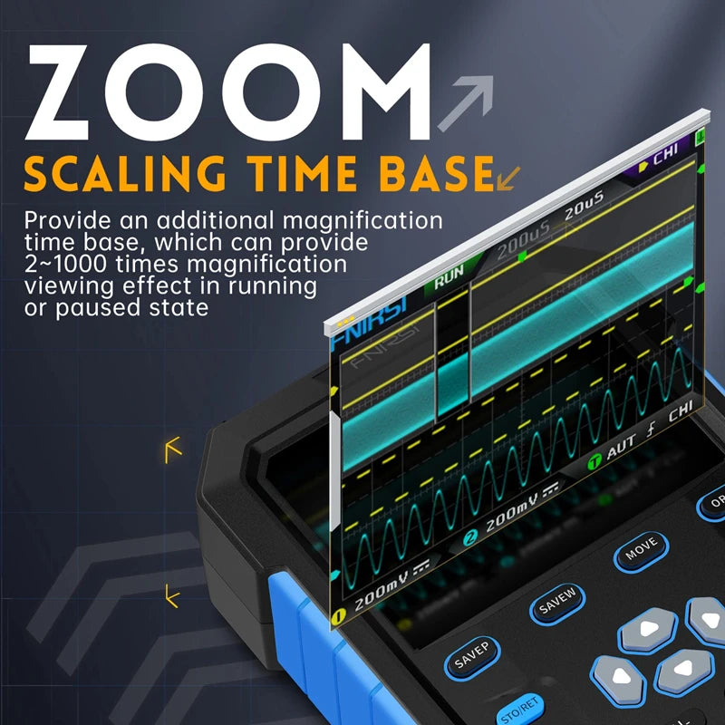 Dual Channel Handheld Digital Oscilloscope detail image 2